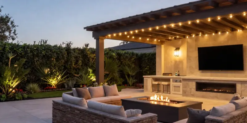 Outdoor Living/Entertainment Space in Oakland County MI